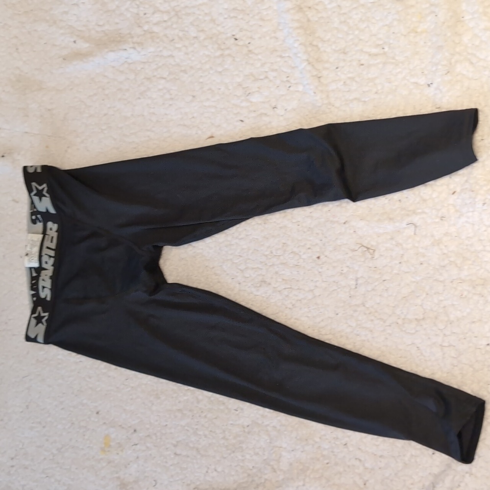 M :Starter Black and Gray Athletic Leggings
